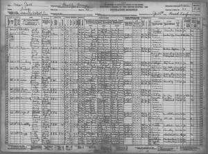 Charles Peselnick 1930 Census Full Page